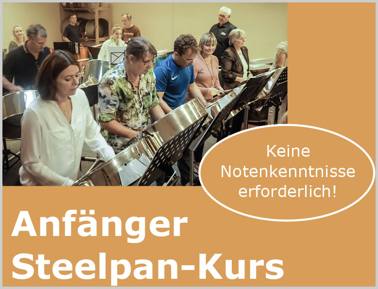 Anf&auml;nger Steelpan-Kurs